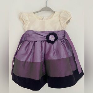 Purple Ombré Bonnie Baby dress 3-6 Months